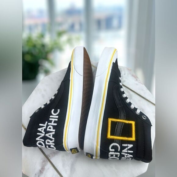 VANS Sk8-Hi REISSUE 138 NATIONAL GEOGRAPHIC Size 6.5 Men 8 Womens - Picture 8 of 14